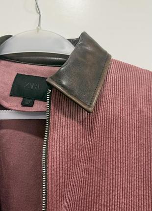 Вельветова куртка zara 6