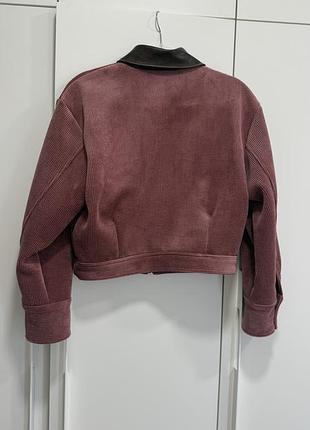Вельветова куртка zara 5