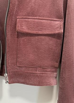 Вельветова куртка zara 7