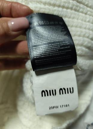 Miu miu вязаная безрукавка 5
