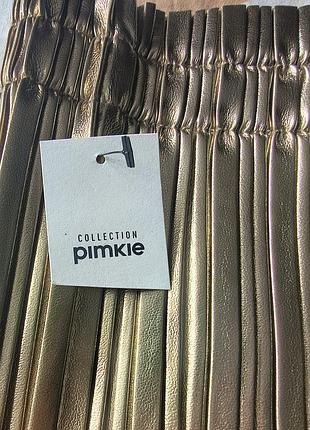 Новая золотая юбка pimkie,размер м 9