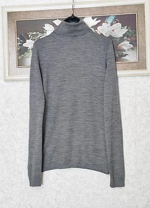 Водолазка, гольф 100% шерсть, бренд, uniqlo