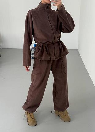 Шикарний костюм полар фліс
