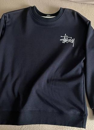 Теплый свитшот stussy 3