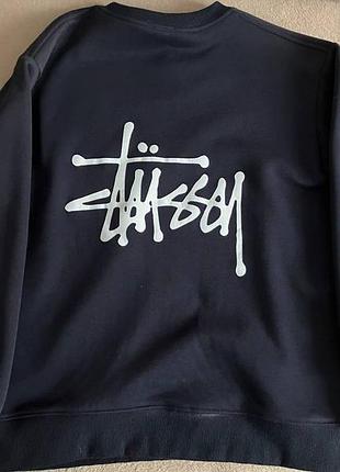 Теплый свитшот stussy 4