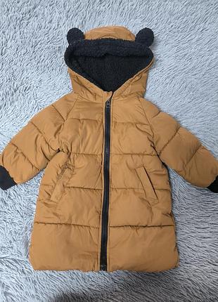 Куртка пальто зима 86/92