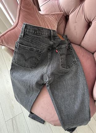 Джинсы levis 501 , серые 2