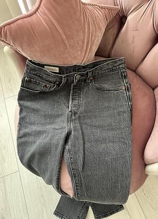 Джинсы levis 501 , серые 3