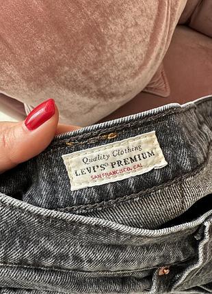 Джинсы levis 501 , серые 5