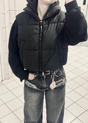 Жіноча дута жилетка bershka