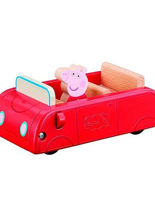 Деревянный игровой набор peppa - машина пеппы