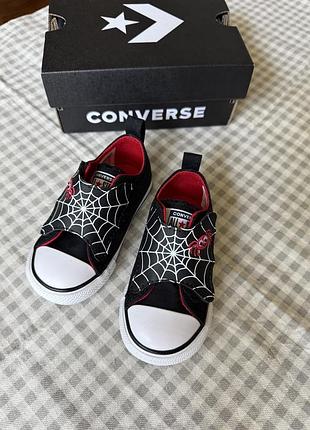Кеди унісекс converse чорні, розмір 21, довжина устілки 12,5 см