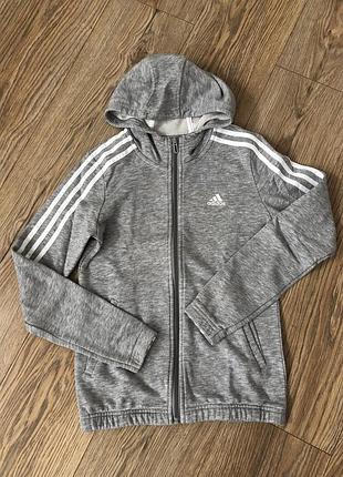 Спортивий костюм для дівчинки adidas сіра на 11-12 років
