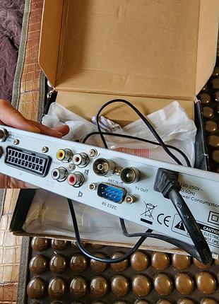 Tv-тюнер супутниковий ресивер 4100c digital satellite receiver 3