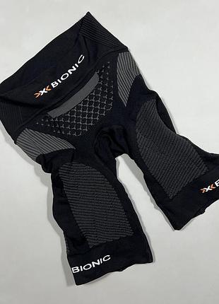 Жіночі компресійні шорти x-bionic twyce g2 run shorts / бігові тайтси / розмір xl (оригінал)
