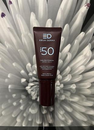 Сонцезахисний крем ebun derma daily skin protector