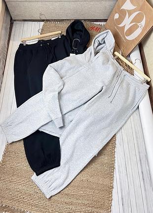 Мужской утепленный спортивный костюм свободного кроя h&m 2026