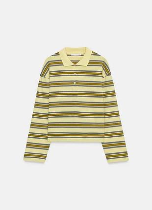 Коттоновое поло zara 5