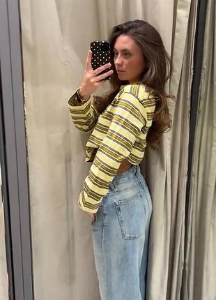 Коттоновое поло zara 4