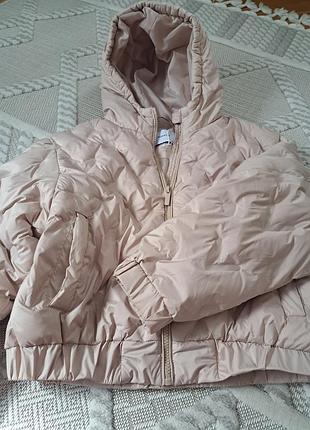 Куртка демісезонна для дівчинки rezerved рожева на зріст 145 см