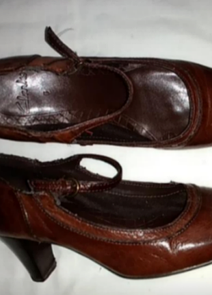 Женские коричневый туфли из искусственной кожи 38 размера от clarks