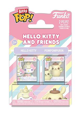 Набор игровых фигурок bitty pop! серии sanrio - хелоу китти и помпомпурин