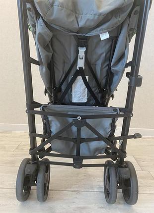 Прогулянкова коляска chicco lite way fluo сіро-зелена 4