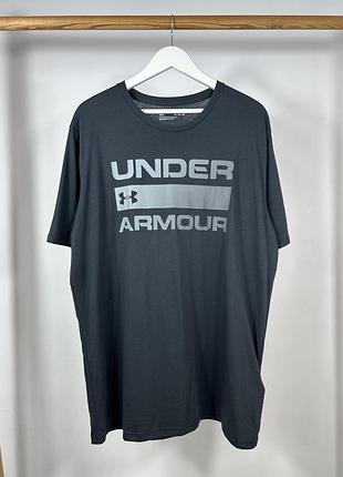 Ua under armour team issue loose black красива якісна футболка оригінал xl