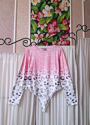 Красиве боді в принт chicme.