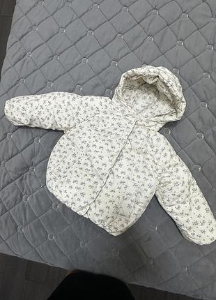 Тепла куртка zara, зріст 110