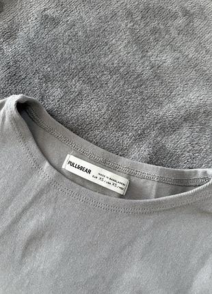 Довга сукня жіноча pull&bear сіра обтисла