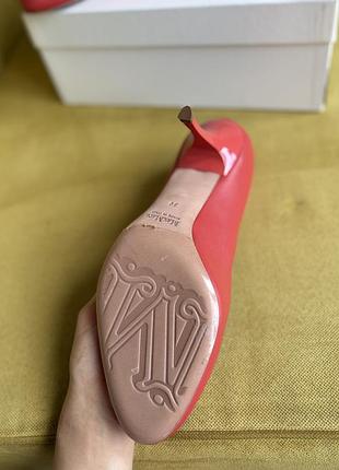 Туфлі жіночі maxmara червоні 4