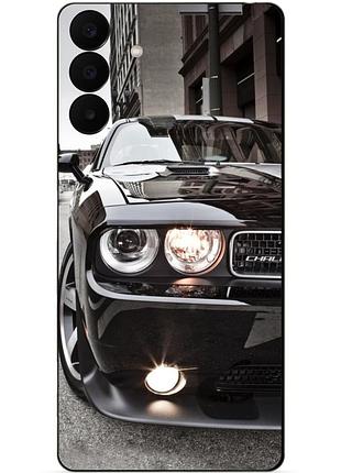 Силіконовий чохол бампер для samsung a27 з малюнком dodge додж машина авто
