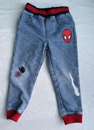 Джинси джогери людина павук spiderman розмір 98-104 (3-4 роки)