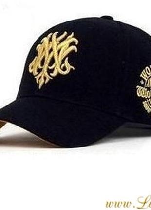 Бейсболка new york yankees wolf золотая кепка ny
