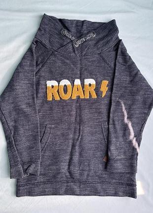 Худі толстовка sfera з написом roar на 5-6 років (розмір 110-116) стан ідеал