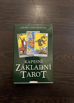 Настільні ігри карти таро kapesní základní tarot