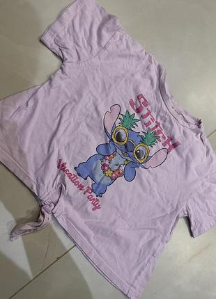 Футболка стітч zara disney