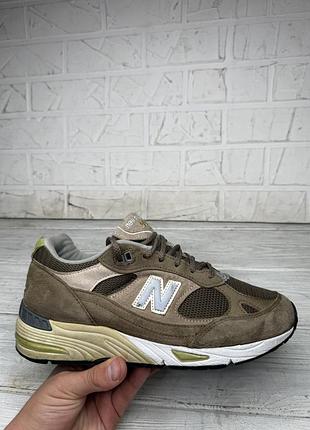Крутые мужские кроссовки new balance 991 made in england