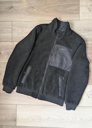 1+1=3! мужская куртка теди шерпа stwd pull &amp; bear 3