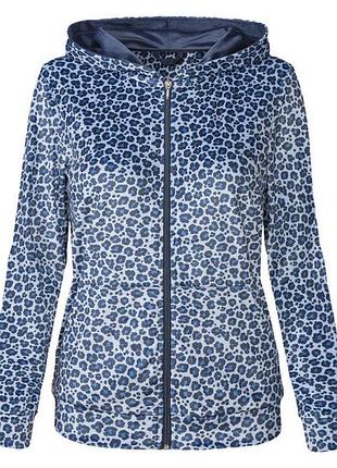 Толстовка велюровая для женщины esmara lycra® 417606 xs комбинированный