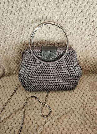 Вязаная сумка ручной работы handmade 2