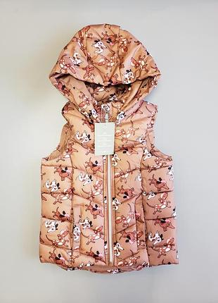 Детская жилетка с капюшоном для девочки h&amp;m 6