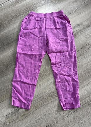 Лляні штани united colours of benetton