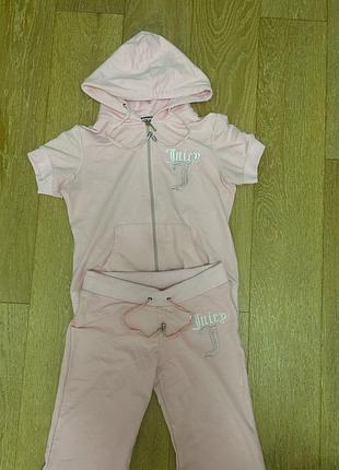 Брючний костюм жіночий juicy couture рожевий