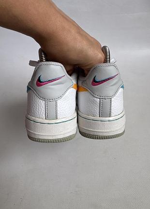 Шкіряні кросівки nike air force 4