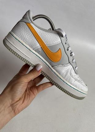 Шкіряні кросівки nike air force 7