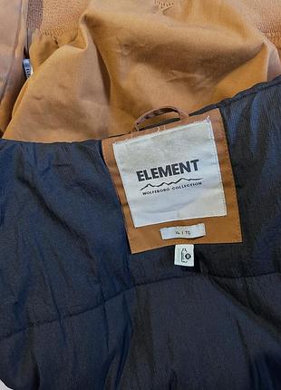 Куртка чоловіча element коричнева руда 8