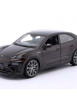 Автомодель - porsche macan 4 electric (черный, 1:24)