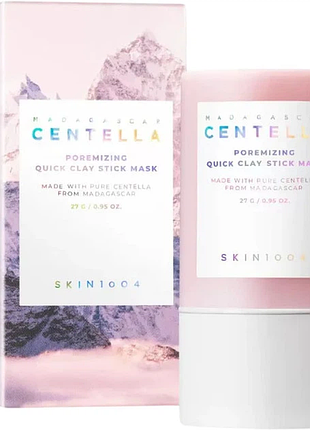 Skin1004 - madagascar centella poremizing quick clay stick mask - глиняная маска в стеку - 27g 4